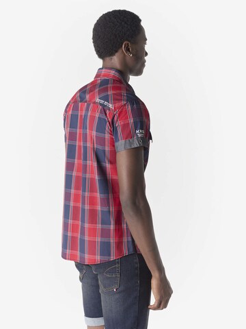 KOROSHI Regular Fit Skjorte i rød