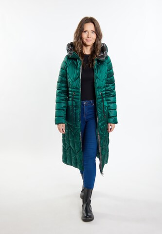 Usha Winter Coat in Green