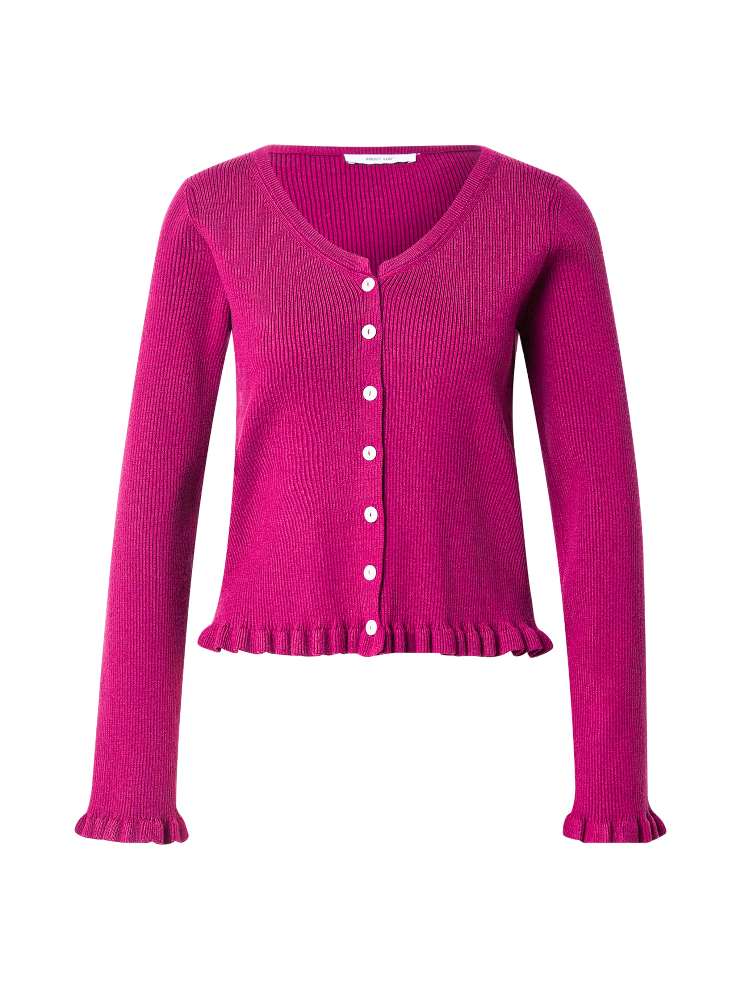 ABOUT YOU Kardigán 'Betty' - lila: elől