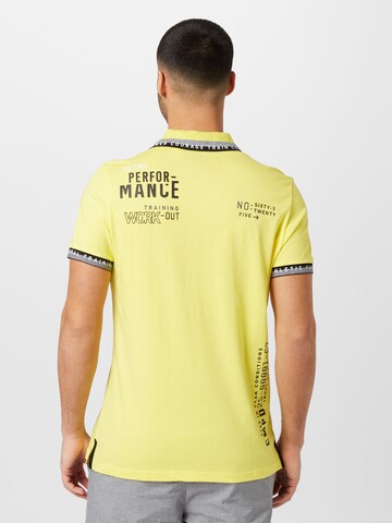 T-Shirt CAMP DAVID en jaune