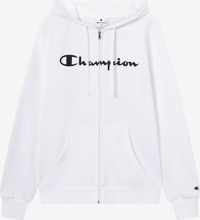 Džemperis iš Champion Authentic Athletic Apparel, spalva – juoda / balta, Prekių apžvalga