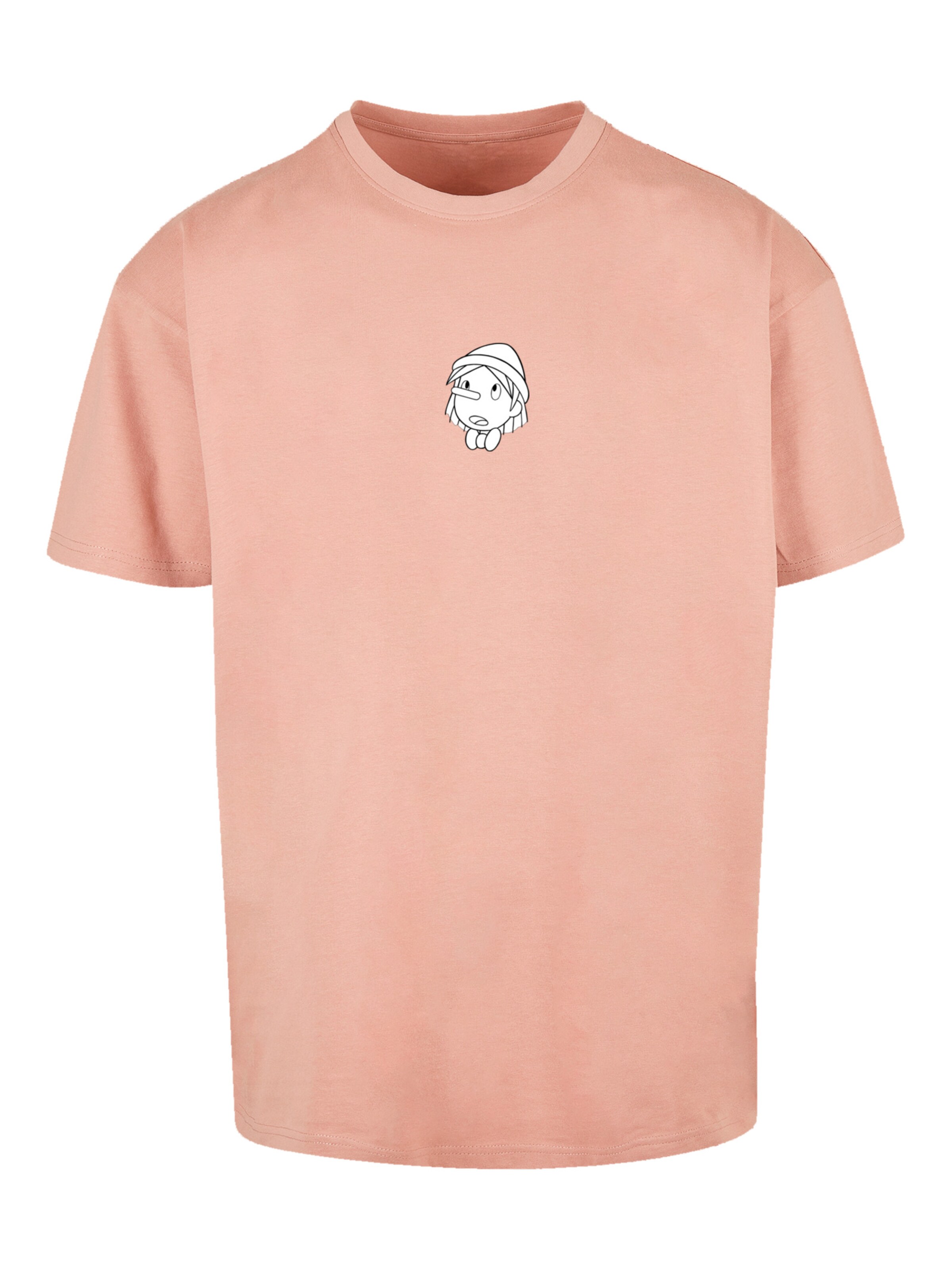 F4NT4STIC Shirt 'Pinocchio Heroes of Childhood' in Beige: Vorderseite