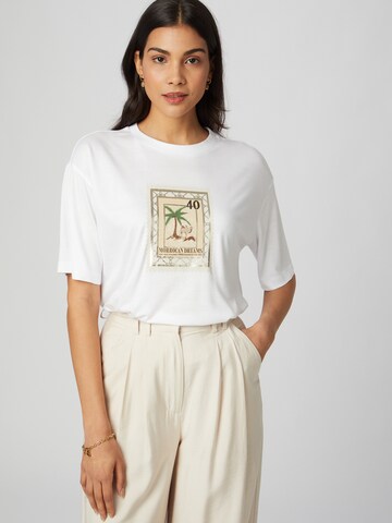 Guido Maria Kretschmer Women T-shirt 'Mirell' i vit: framsida