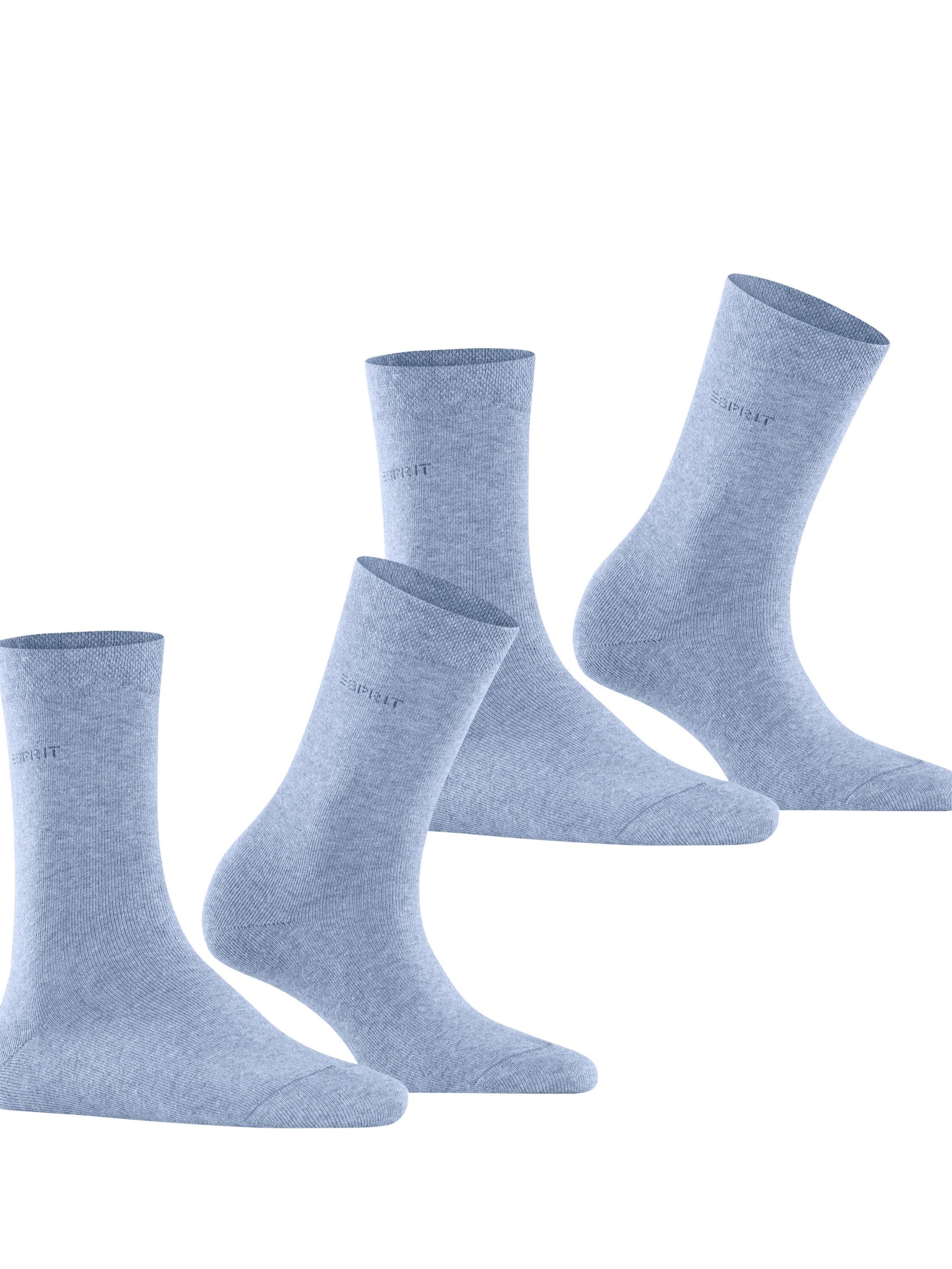 ESPRIT Socken 'Basic Easy 2-Pack'‌‌‌ in Blau