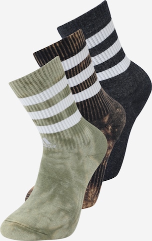 ADIDAS SPORTSWEAR Athletic Socks in Brown: front