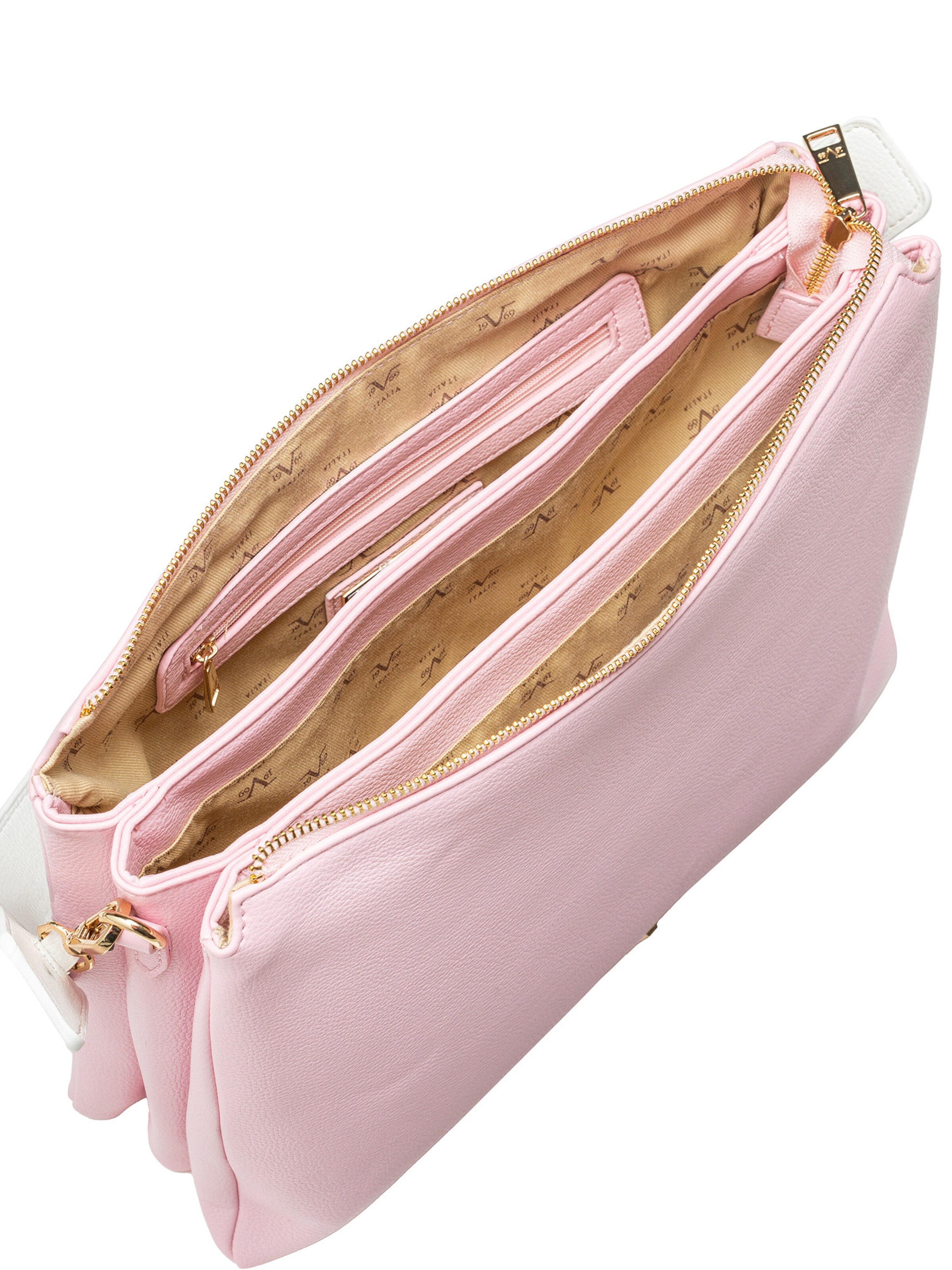 19V69 ITALIA Torba na ramię 'Kimberley' w kolorze różowy