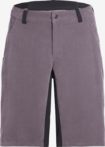 VAUDE Shorts 'Loamer' in Lila: Vorderseite