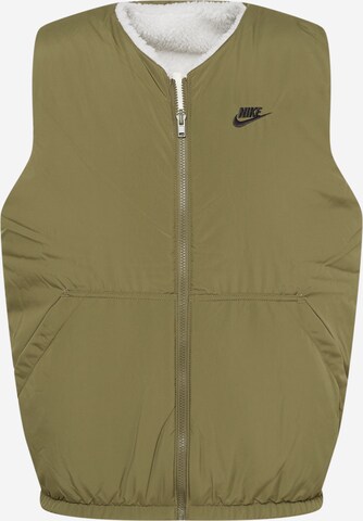 Vestă de la Nike Sportswear pe verde: față