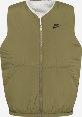 Nike Sportswear Елек в зелено: отпред
