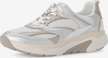 Gabor Rollingsoft Sneaker in Weiß: Vorderseite