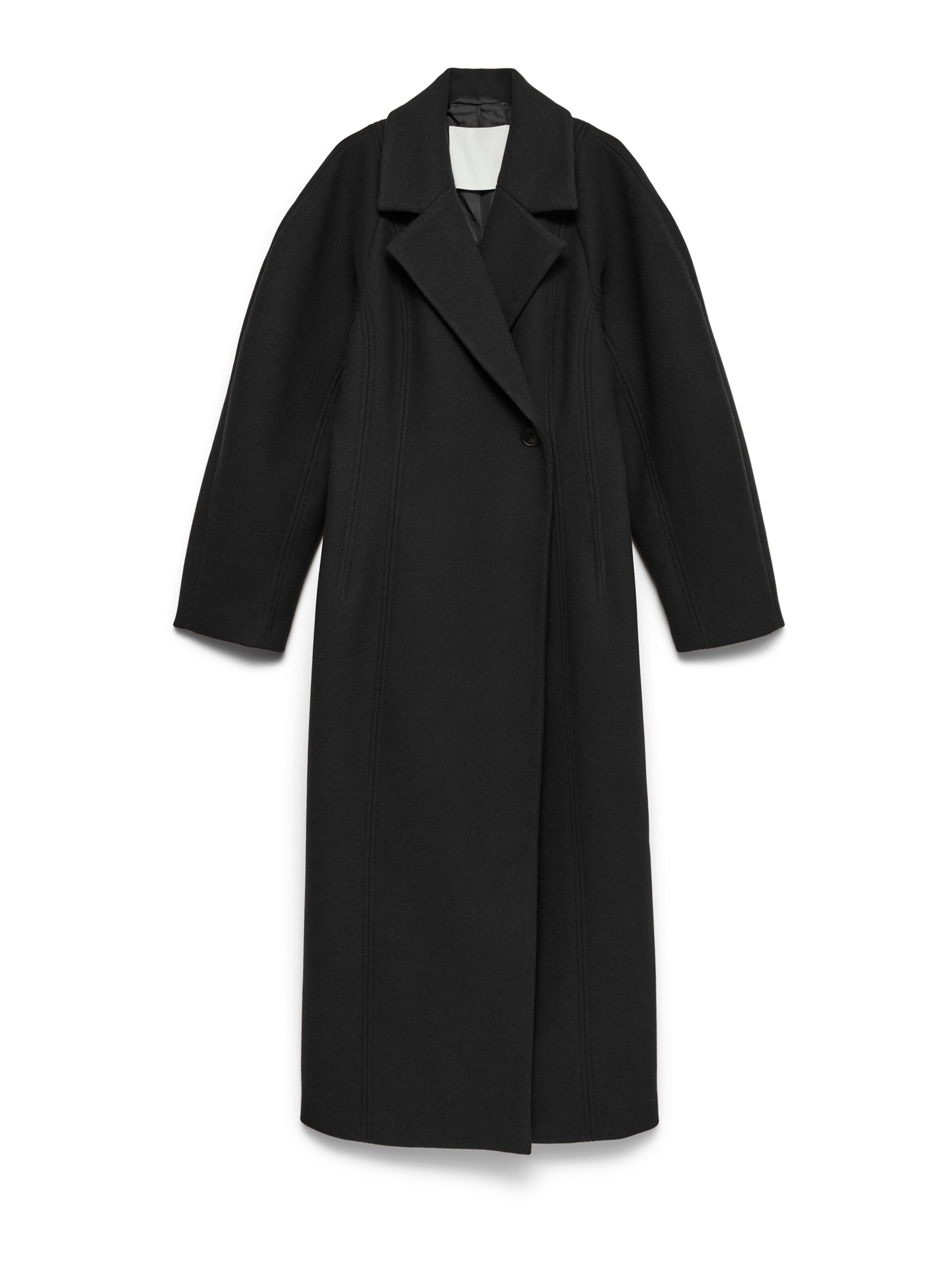 Cappotto di mezza stagione 'VMAUTUMNCARRIE' di Vero Moda Tall in nero: frontale