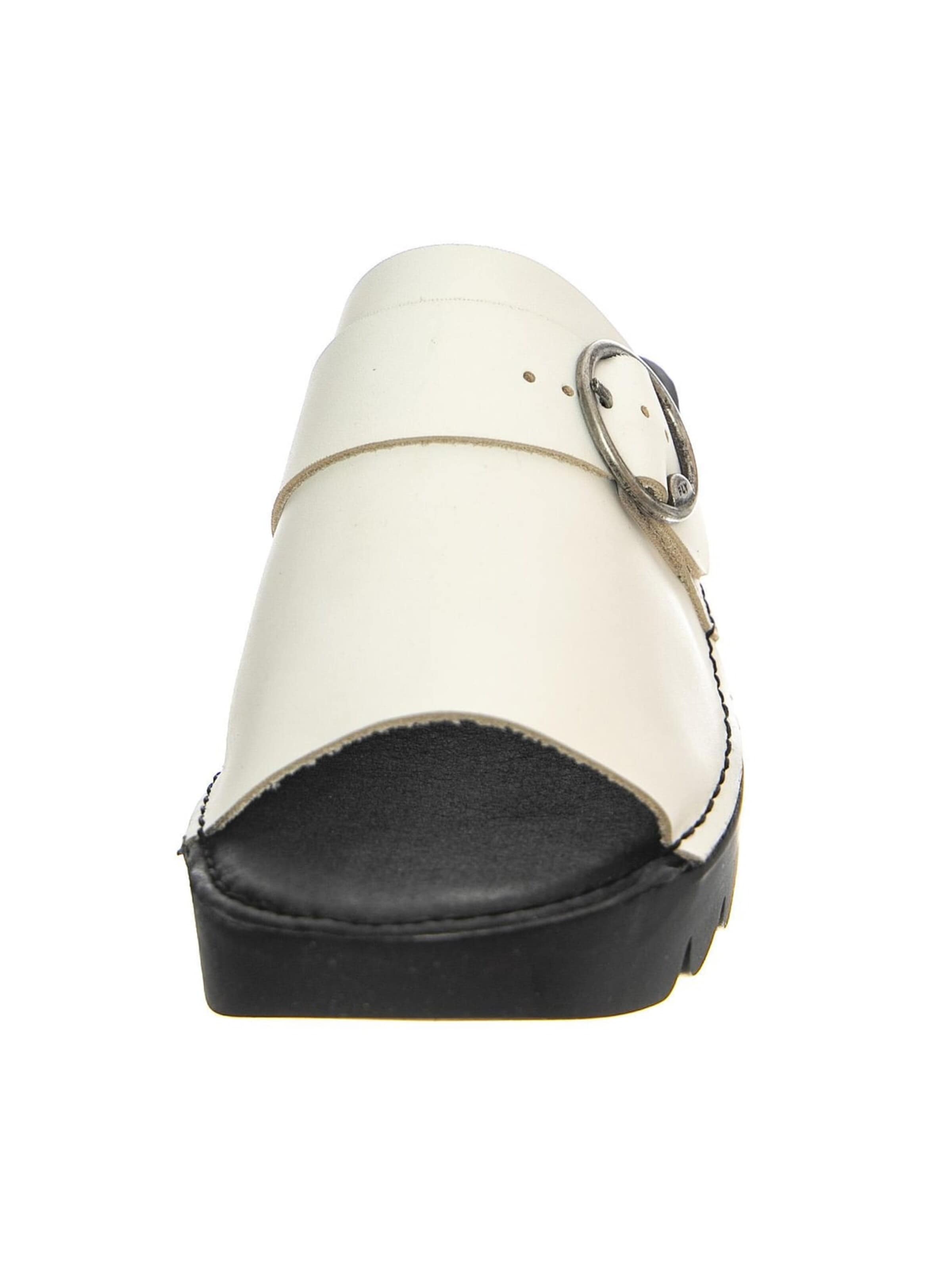 Zoccoletto 'W' Eple 519 Fly Bridle Offwhite Sandals' di FLY LONDON in bianco