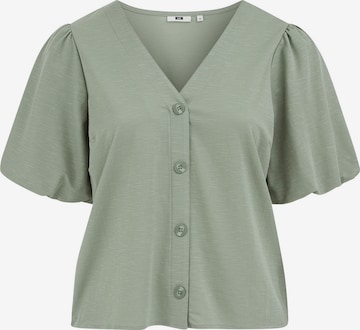 WE Fashion Paita värissä vihreä: etupuoli