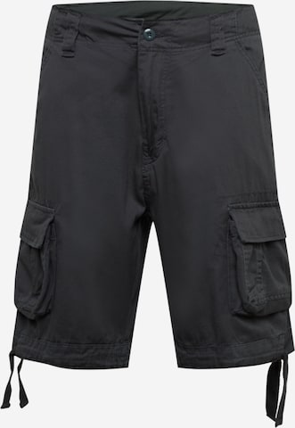 Brandit Cargo Pants in Black: front