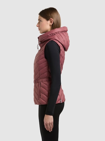 Gilet 'Demie' di khujo in rosa
