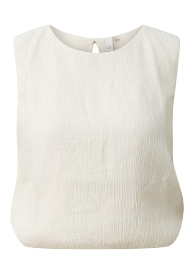 QS Bluse in XXS in weiß, Produktansicht