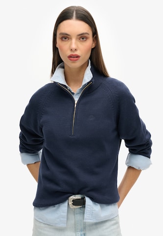 mėlyna Superdry & Co Megztinis: priekis
