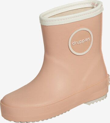 druppies Rubber Boots in Pink: front