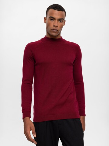 Antioch Pullover i rød: forside