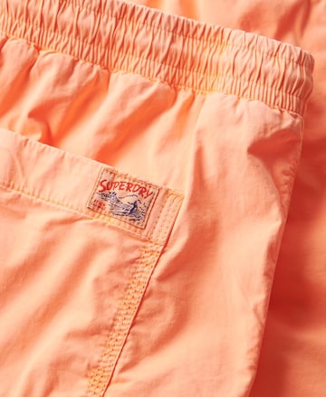 Superdry Regular Pants in Orange