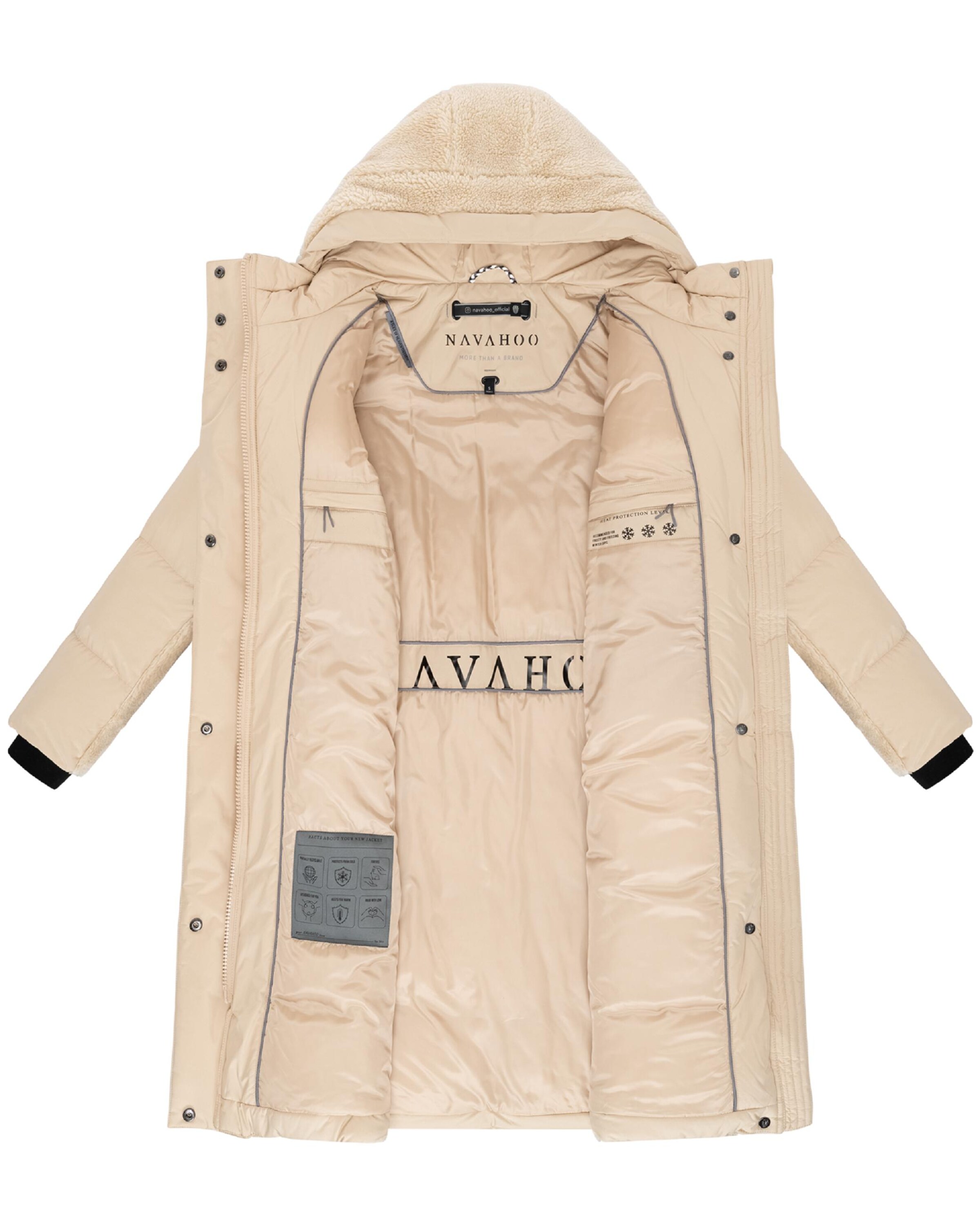 NAVAHOO Зимно палто в бежово