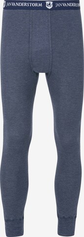 Jan Vanderstorm Long Johns ' Flynn ' in Blue: front