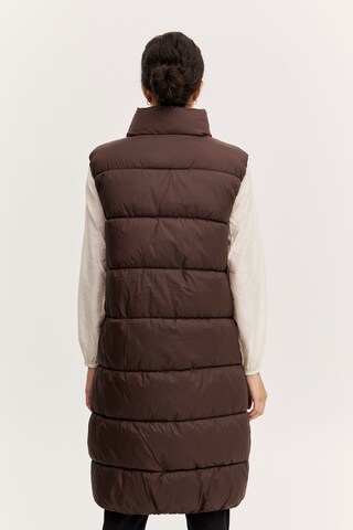 Gilet 'Bybomina' b.young en marron