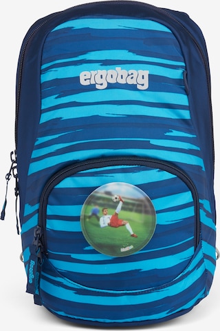 ergobag Backpack 'Ease' in Blue: front