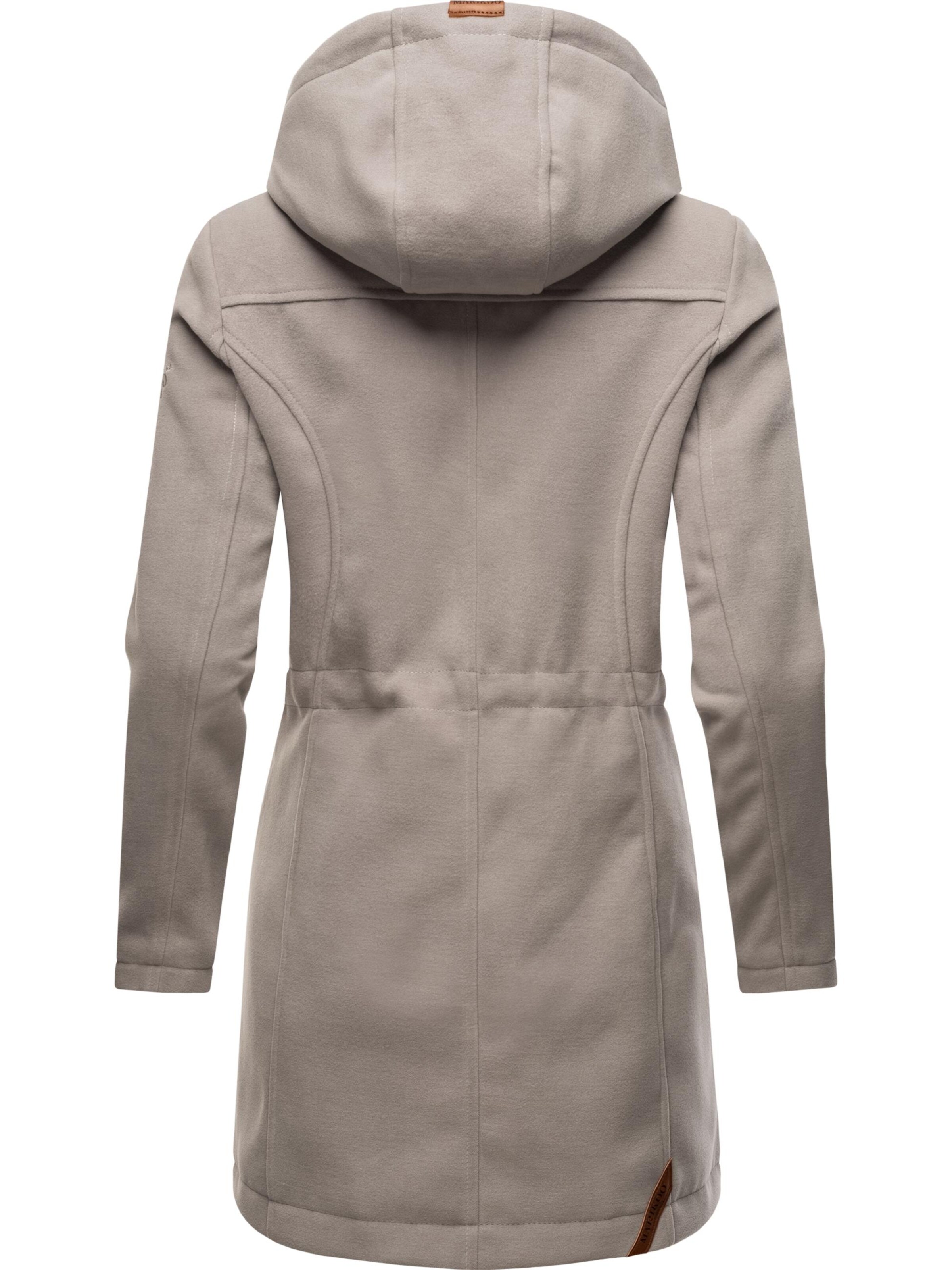 Manteau mi-saison MARIKOO en gris
