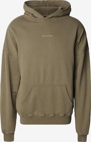 Felpa di Pegador in verde: frontale