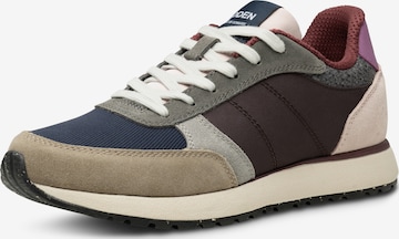 WODEN Sneaker low 'Ronja' i brun: forside