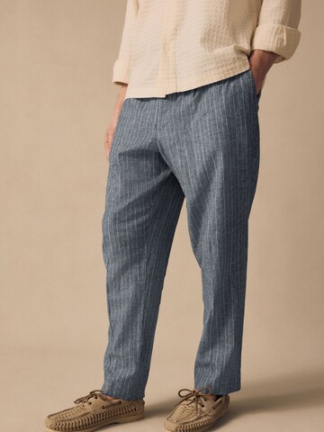 Regular Pantalon à pince Next en bleu : devant