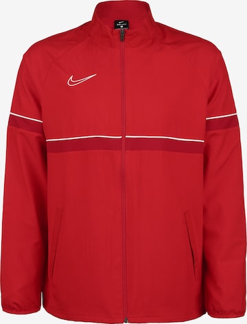 Giacca sportiva 'Academy 21' di NIKE in rosso: frontale