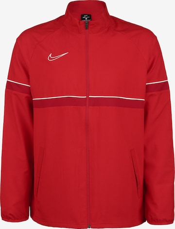 NIKE Sportjas 'Academy 21' in Rood: voorkant