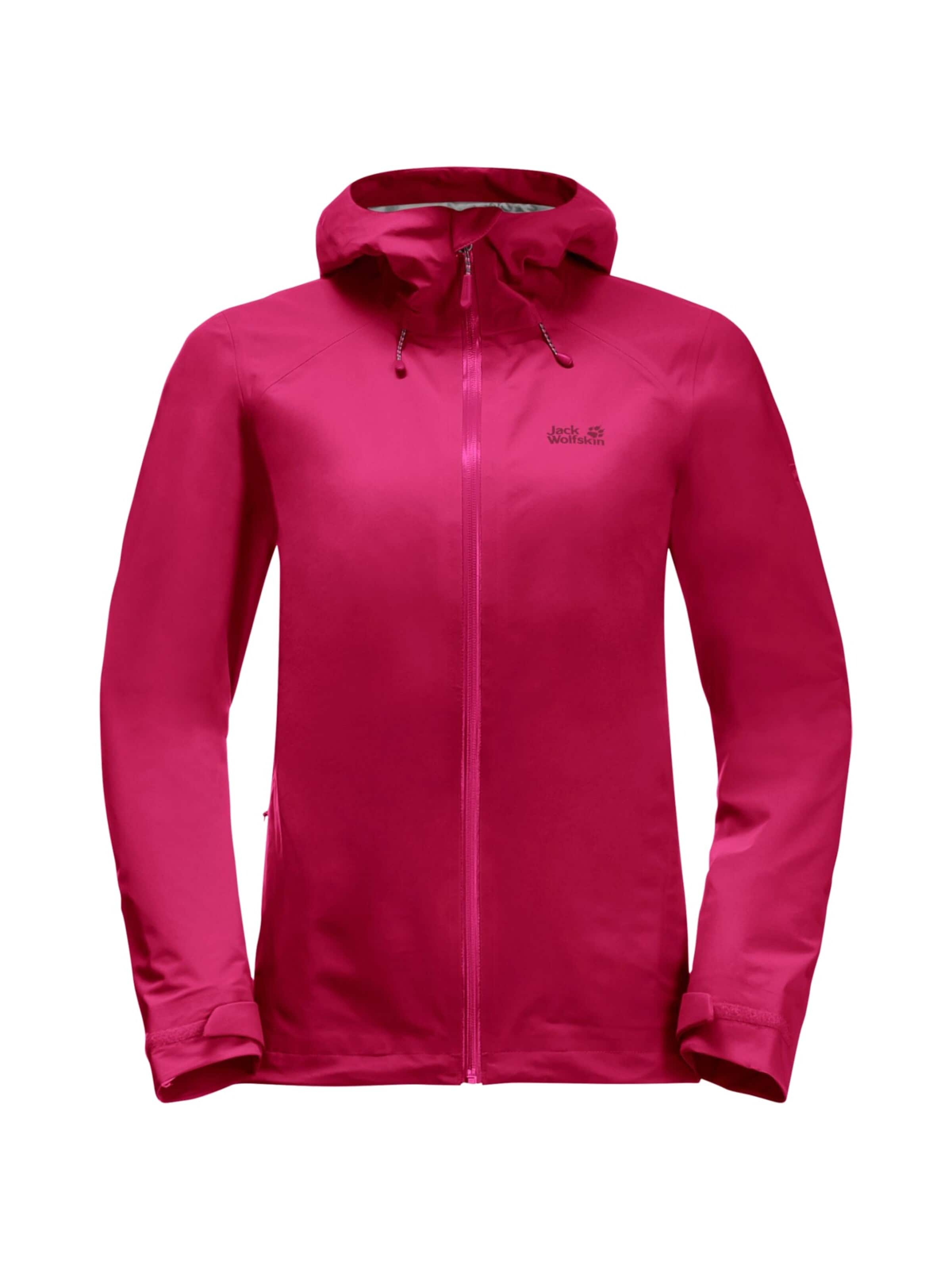 JACK WOLFSKIN Outdoorjacke 'Highest Peak' in L in pink, Produktansicht