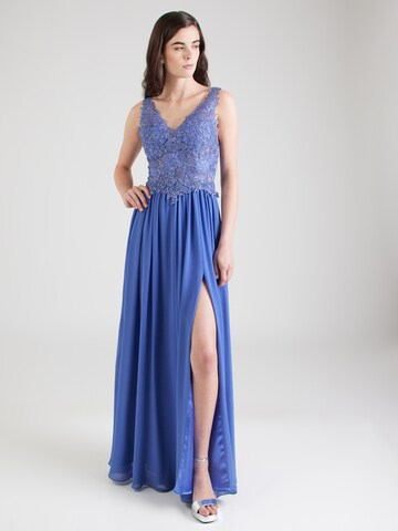 mascara Evening dress in Blue: front