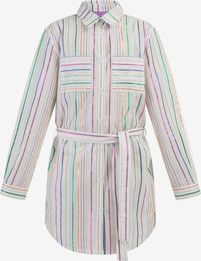 myMo KIDS Robe en or / vert / orchidée / blanc naturel, Vue avec produit