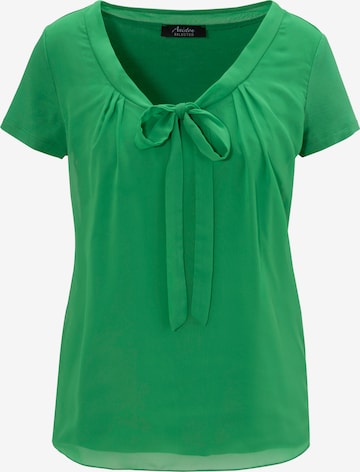 VIVANCE Blouse in Green: front