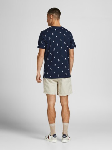 JACK & JONES Shirt 'JJPositano' in Blue