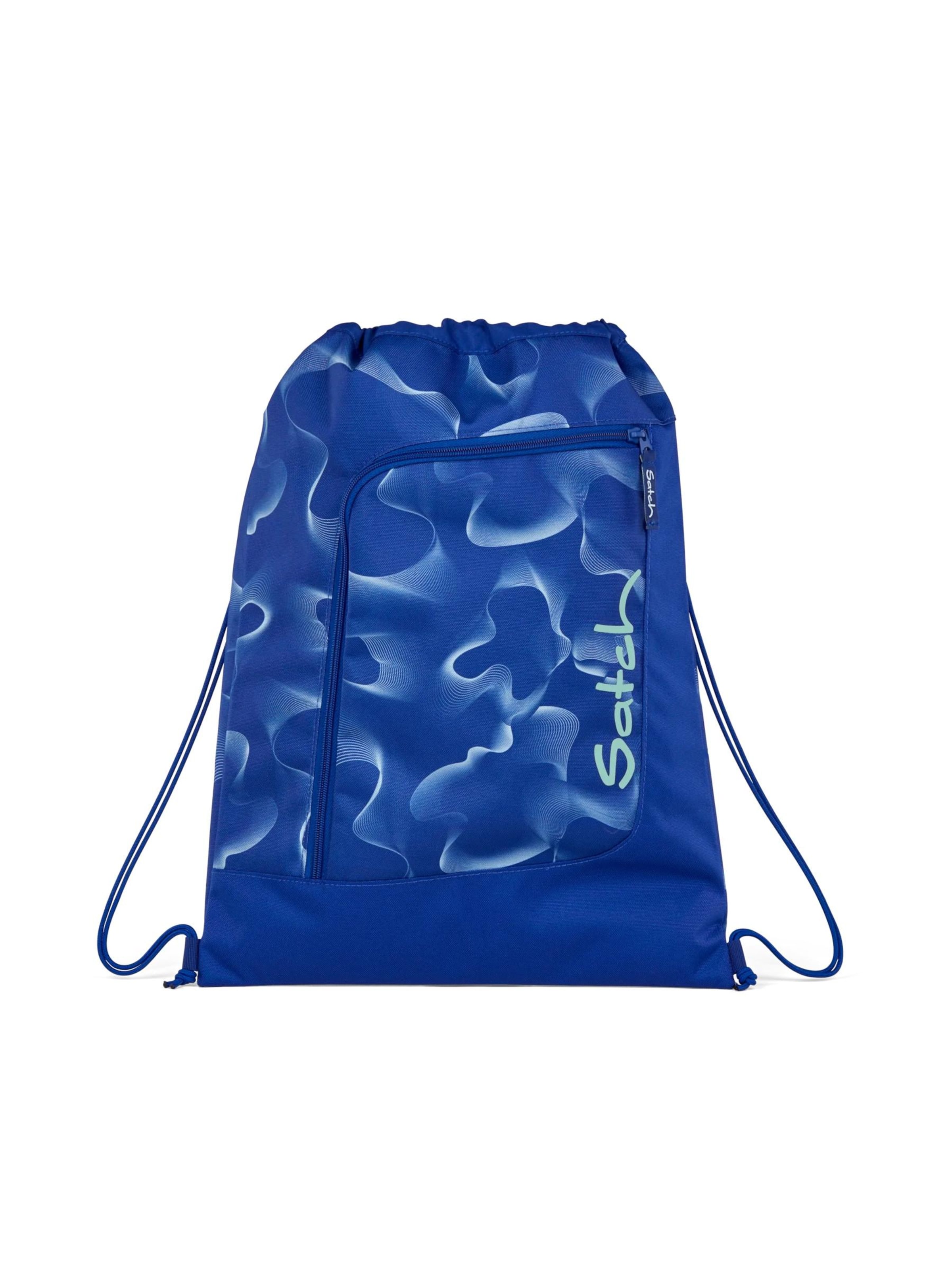 Satch Gym Bag 'Sportbeutel Sportbeutel' in Blue: front