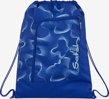 Satch Gym Bag 'Sportbeutel Sportbeutel' in Blue: front