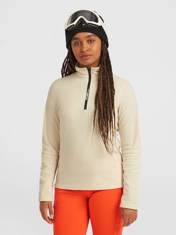 Veste en polaire fonctionnelle O'NEILL en blanc : devant
