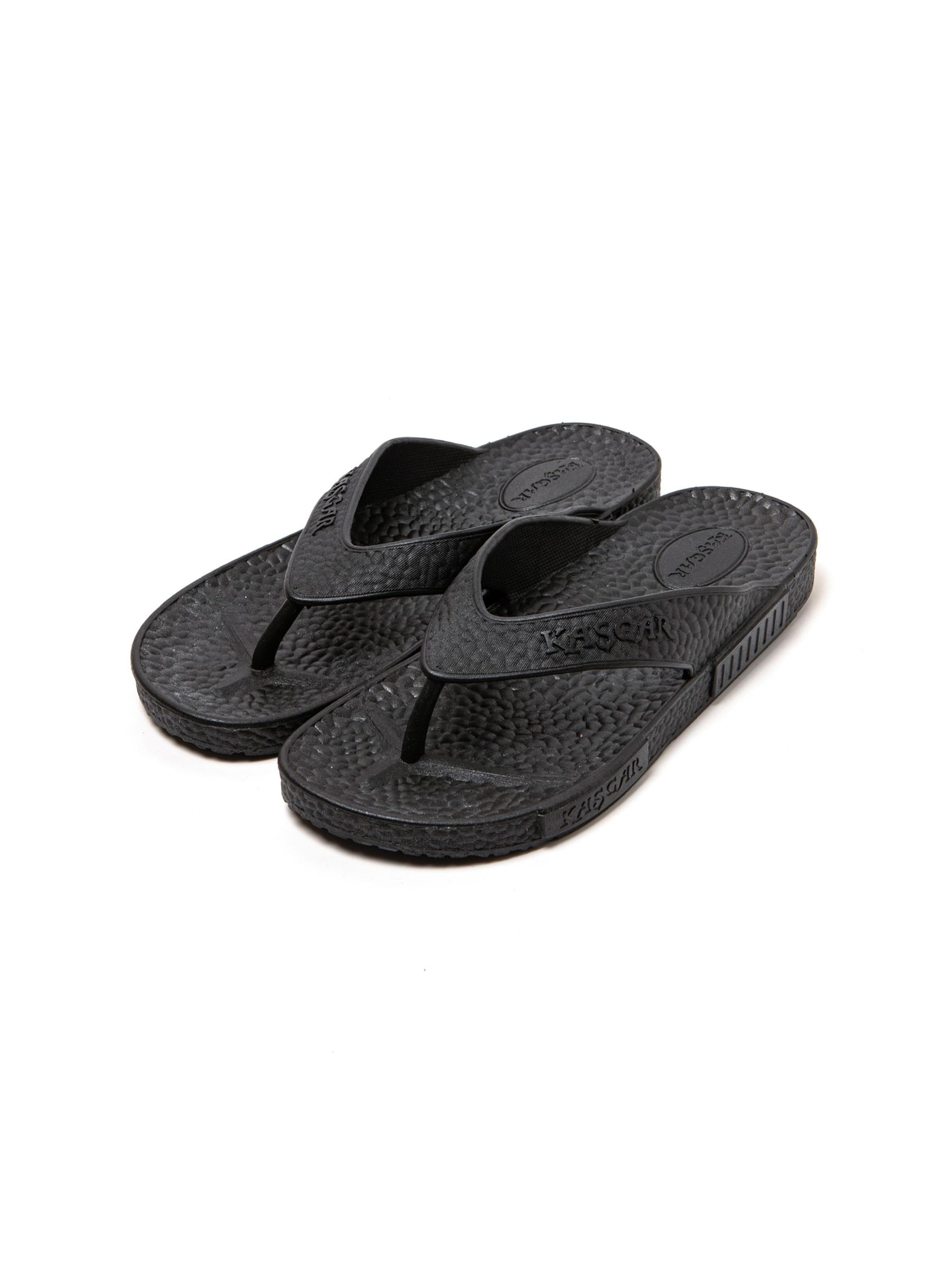 Brasileras - Zapatos para playa y agua 'Gummix' en negro