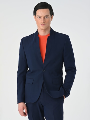 Antioch Slim fit Pintsak w kolorze niebieski: przód