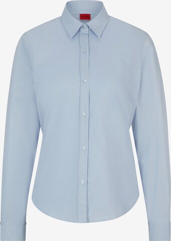 HUGO Bluse 'Essential' in Blau: predná strana