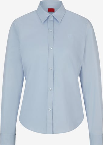 HUGO Red Blouse 'Essential' in Blue: front