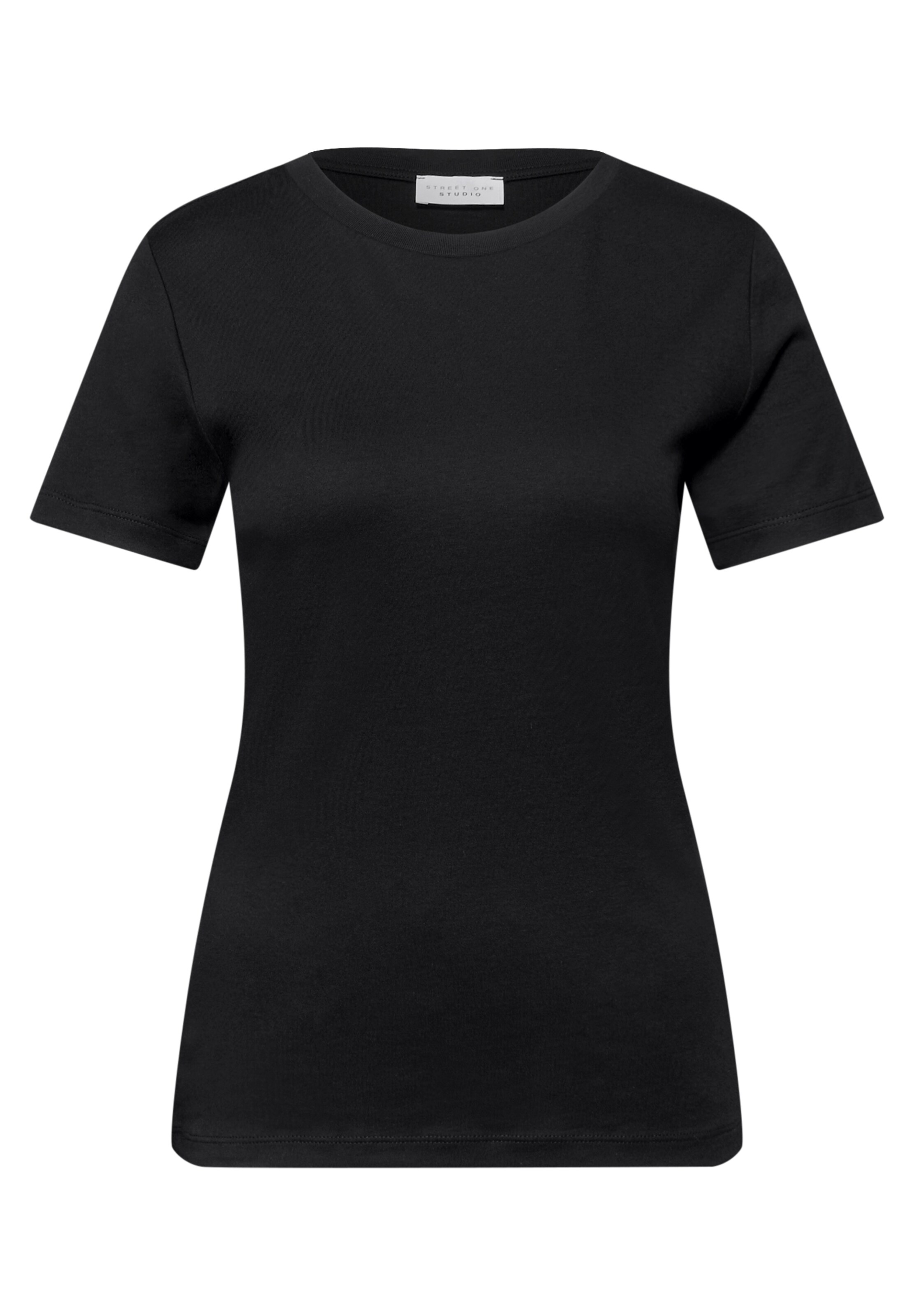 Street One Studio Shirt in Black: front