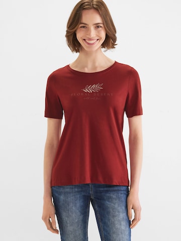 STREET ONE Shirt in Rood: voorkant