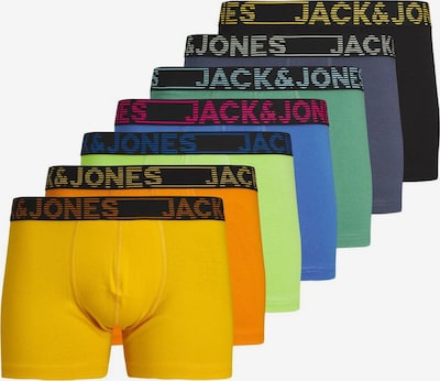 JACK & JONES Boxers 'BILL' em azul / amarelo / laranja / preto, Vista do produto