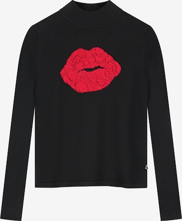 Pull-over Fabienne Chapot en noir : devant
